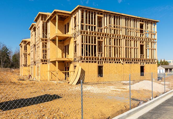 temporary barrier fencing for demolition and renovation projects in Kure Beach, NC